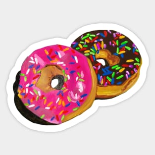 Yummy Doughnuts Sticker